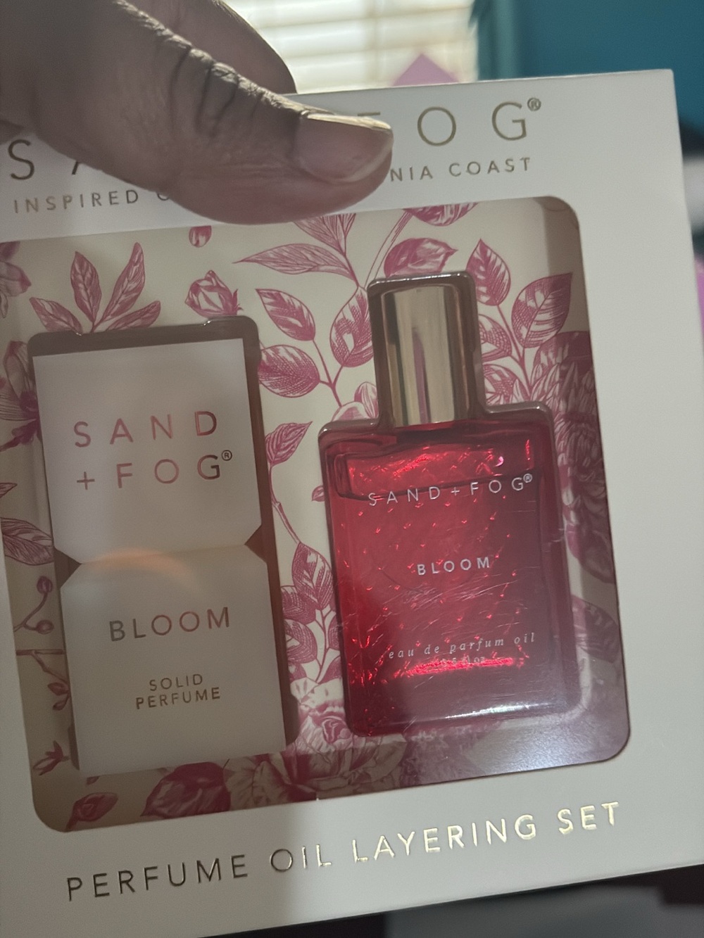 Sand + Fog Bloom Perfume Oil Layering Set - Pink